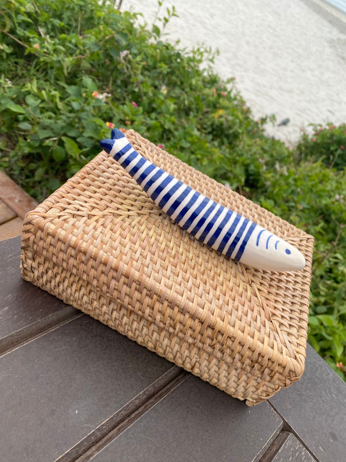 Caixa Rattan Sardinha