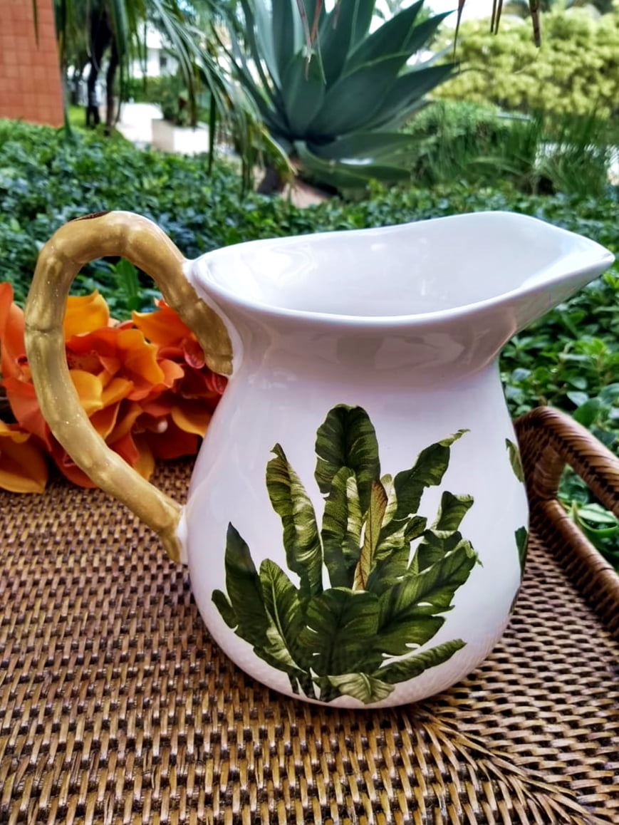 Jarra em Porcelana Banana