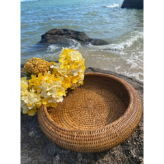 Fruteiro Bowl Paya G Rattan