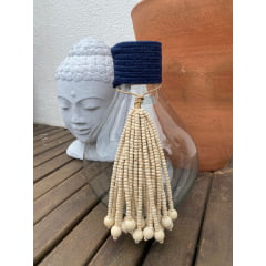 Garrafa Decorativa Bola P azul