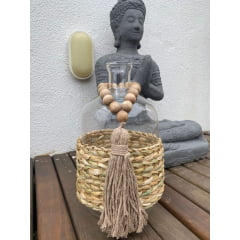 Garrafa H2O Japamala Decorativa Caqui