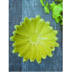 Mini Fruteira banana em porcelana