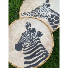 Pratos Rasos Animais em Porcelana com 6