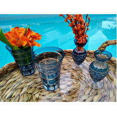 Vasinho copo Black Azul