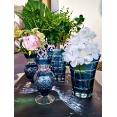 Vasinho copo Black Azul