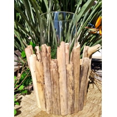 Vaso Madeira Dry Vidro