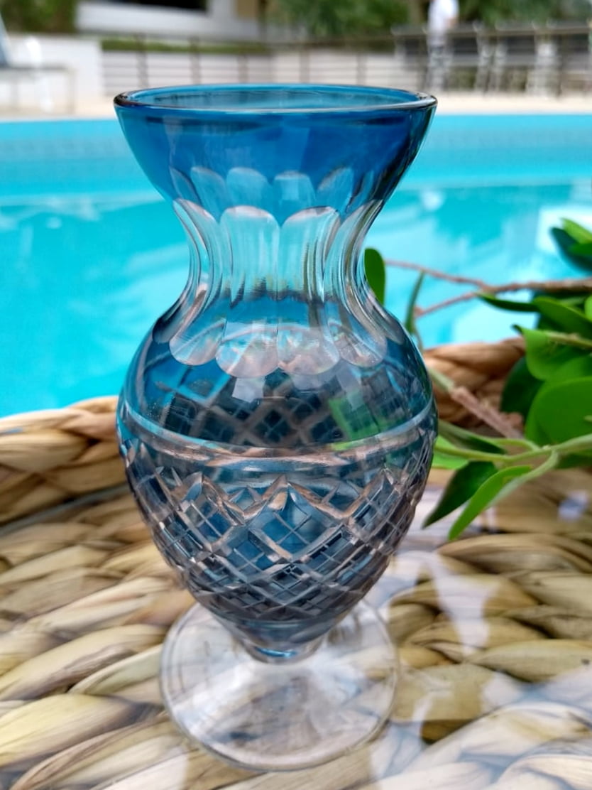 Vasinho losango azul 