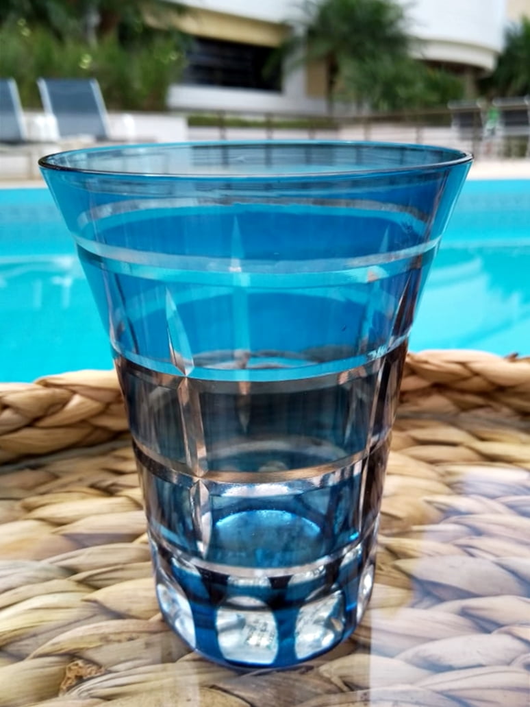 Vasinho copo Black Azul