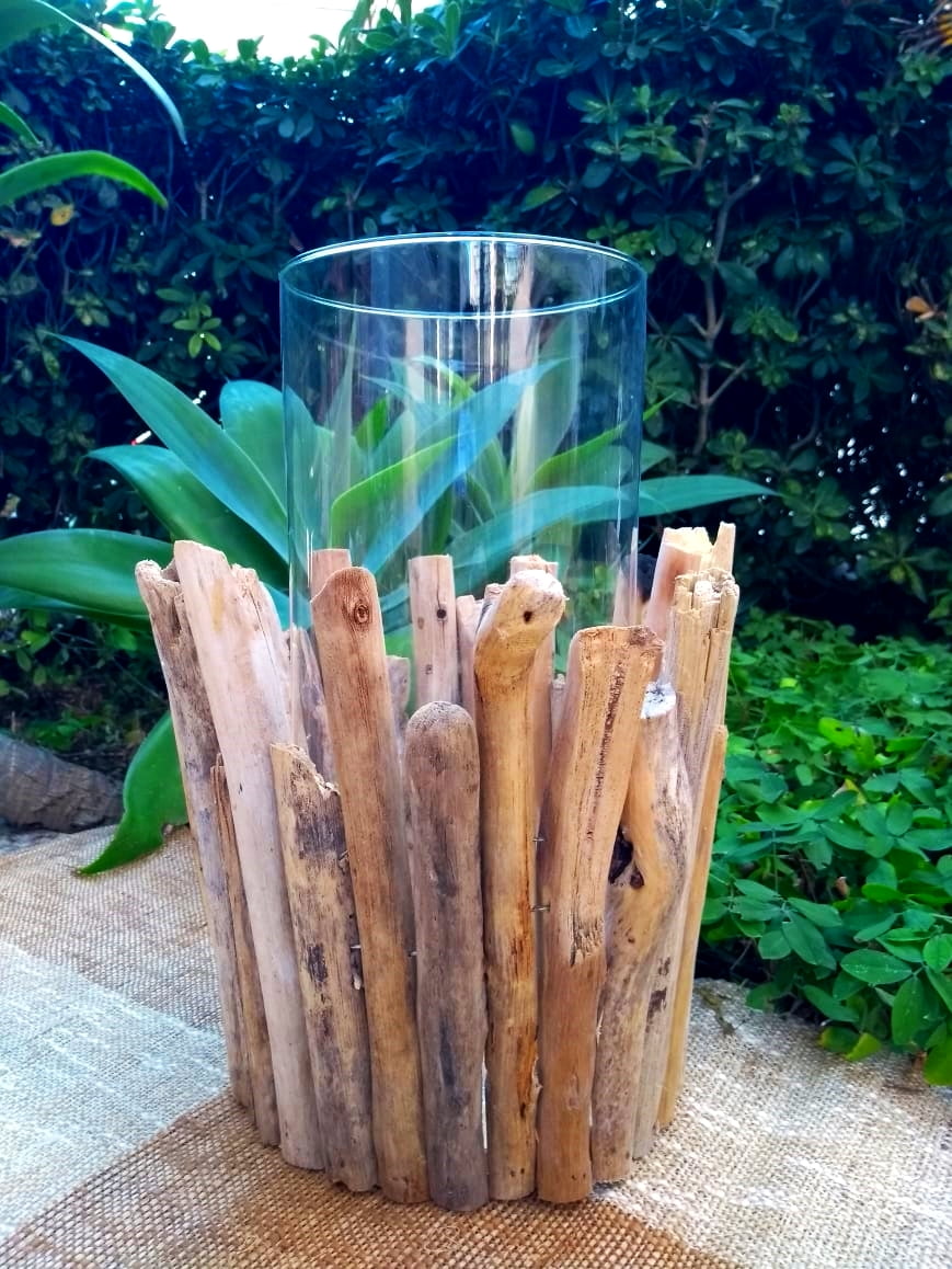 Vaso Madeira Dry Vidro
